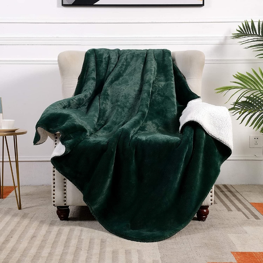 Sherpa Fleece Blanket NEW